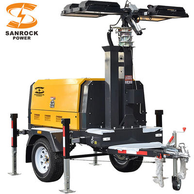 kopen Mobiele lichttorengenerator 50HZ 60HZ Diesel lichtinstallatie voor buiten evenementen online manufacture