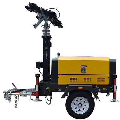 kopen Dieselgenerator Draagbaar LED-torenlicht Natuurlijke luchtinlaatsmethode 1300 kg brutogewicht online manufacture