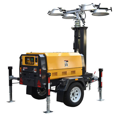kopen Mijnbouwgebieden Diesel lichttoren sleepbare lichttoren Diesel generator mobiele lichttoren online manufacture