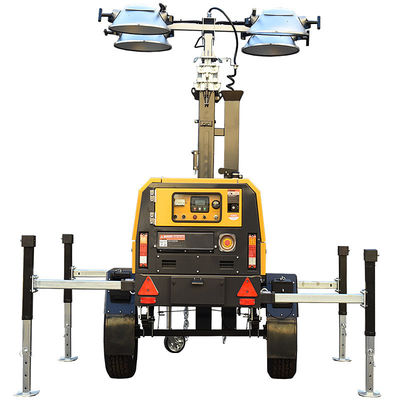 kopen Gebeurtenissen Diesel Light Tower Draagbare Diesel Engine LED Light Tower Flood Lighting Tower online manufacture