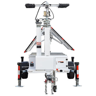 kopen Bouw Lichtmast 6 Secties LED Lichtmast Mobiele Zonne-lichtmast Voor Noodgevallen online manufacture