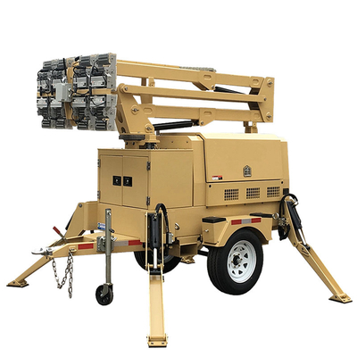 kopen Trailer Mounted Light Towers Frequency 50/60HZ Construction Portable Light Tower online manufacture