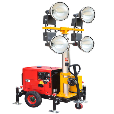 kopen Portable LED Light Towers Outdoor Light Tower Frequency 50/60 Hz Diesel Light Tower for Events online manufacture