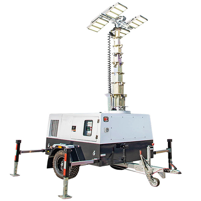 kopen Diesel Light Tower Generator 9m 12m High Mast Light Tower Emergency Portable Light Tower online manufacture