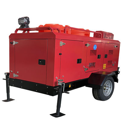 kopen ODM OEM Diesel Engine Pump Set Construction Emergency Silent Pump Belt Wheel Water Pump online manufacture