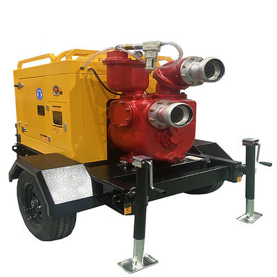 kopen Diesel Engine Water Pump Trailer Emergency Pump Speed 1500rpm Agricultural Irrigation Water Pump online manufacture