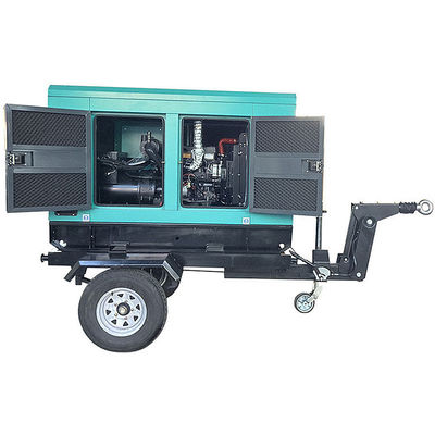 kopen Industriële dieselgeneratorset, nominale spanning 220V/230V/380V/400V/120V/110V, mobiele stille dieselgenerator online manufacture