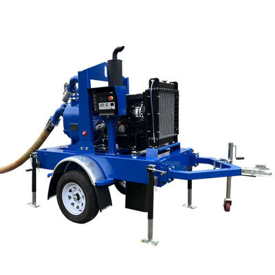 kopen Two-Wheel Self Priming Dewatering Pump Max Head 43m Agricultural Diesel Water Pumps for Irrigation online manufacture