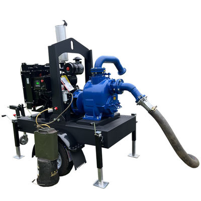 kopen China Cheap Self-Priming Centrifugal Pump Municipal Flood Control Water Pump Diesel Engine Pump Set online manufacture