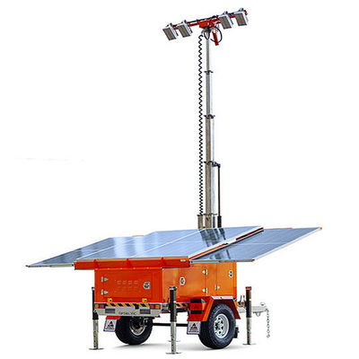 kopen Solar Lighting Towers Beam Angle 350° High Output Solar Lights Construction Sites Portable Solar Light Tower online manufacture