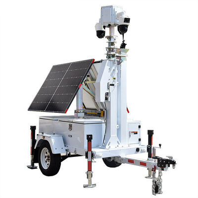kopen Generator Light Tower  Harnessing Solar Energy Surveillance Cameras Mobile Solar Light Tower online manufacture