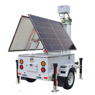 kopen Multifunction Solar Light Tower CCTV Camera Tower Surveillance Live Footage Mobile Solar Light Tower online manufacture