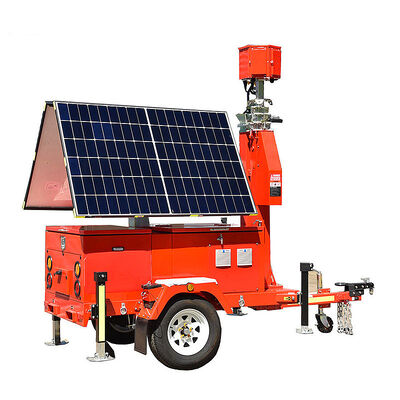 kopen Trailer Mounted Lighting Tower Renewable Energy Technologies Solar Powered Generator Industrial Light Tower online manufacture