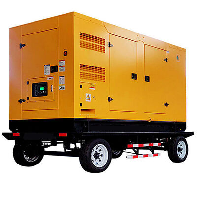 kopen 50 Hz stille dieselgenerator voor commerciële gebouwen met mobiele stroomoplossing online manufacture
