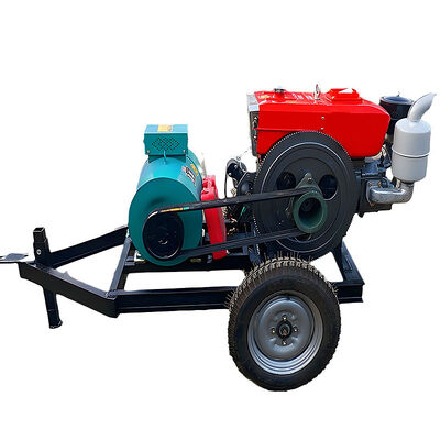 kopen Snel in gebruik zijnde diesel-AC-generator sleepbare diesel-generator open frame diesel-motor generator set online manufacture