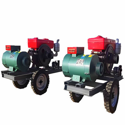 kopen Hot Sale Diesel Power Generator Two Wheels Trailer Diesel Engine Generator Set Mini Diesel Generator online manufacture