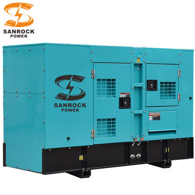 Multivoltage 48kw Dieselgenerator 60kva Genset Industriële Dieselgenerator Set Lage geluid