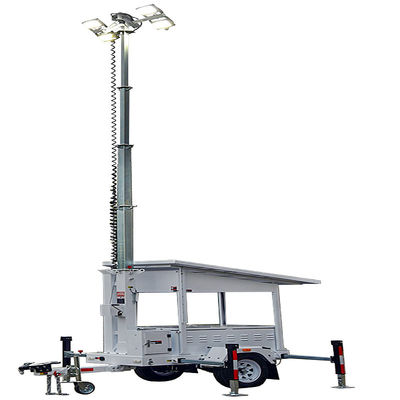 Mobiele Lichtmast Noodgeval Zonne-lichtmast Nul Emissie LED Lichtmast