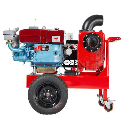 Afvalwater zelfprimarende pomp gemakkelijk te verplaatsen Diesel waterpomp Kleine eenvoudige droge primarende pomp