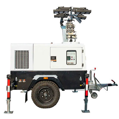 Night Scan Light Tower Power 7KW/50hz  9KW//60hz Mining Diesel Generator Light Tower Mobile Light Tower