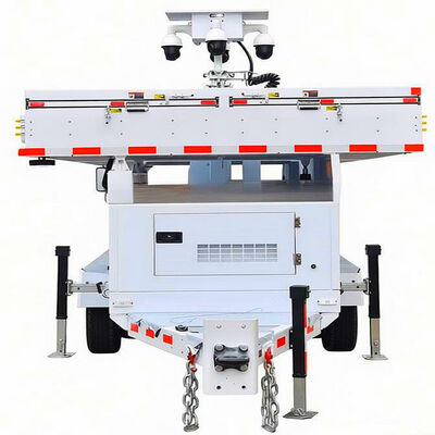 Trailer Verlichtingstoren Hoge Efficiëntie Zonne-verlichtingstoren Waterdichte Behuizing Mobiele Verlichtingstoren Fabrikanten