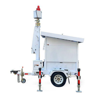 OEM/ODM Maatwerk Mobiele Lichtmast Stille Werking LED Verlichting Flexibele Mobiliteit Zonne-lichtmast Prijs