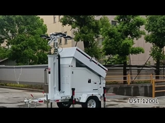 Teleskopische lichttoren Hernieuwbare energie Mobiele zonne-lichttoren betaalbare lichttoren